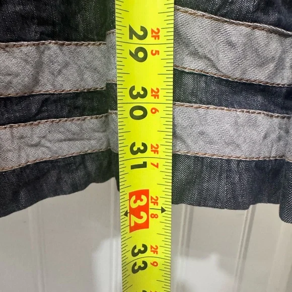 Karen Millen Black and Gray Striped Midi Dress - Picture 3 of 6